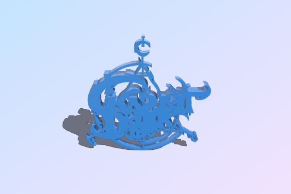 The Dark Crystal Logo Coaster | 3d print model