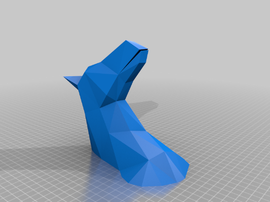 Unicorn Trophy with Changeable Horn | 3d print model