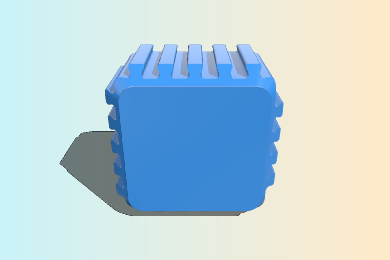 Interlocking and stackable containers (vase mode)