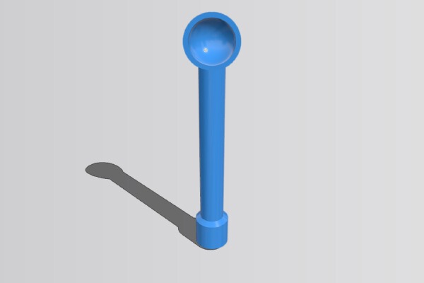 spoon _ scoop _ tamp | 3d print model