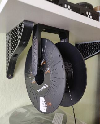 Filament spool holder Remix | 3d print model