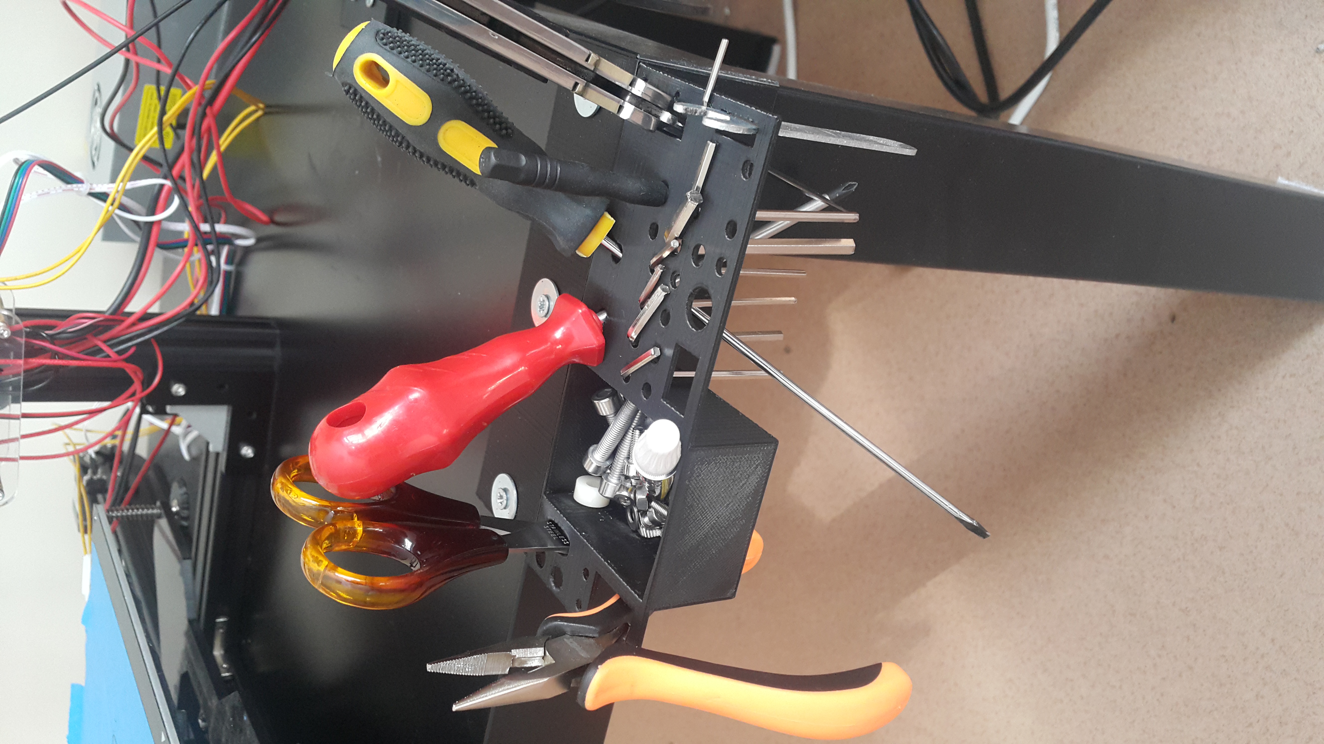 tool holder for lack and other tables