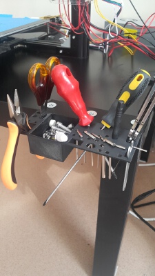 tool holder for lack and other tables | 3d print model