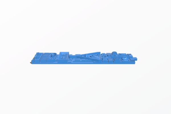 Front Side Panels for Kenner 1979 Millennium Falcon | 3d print model