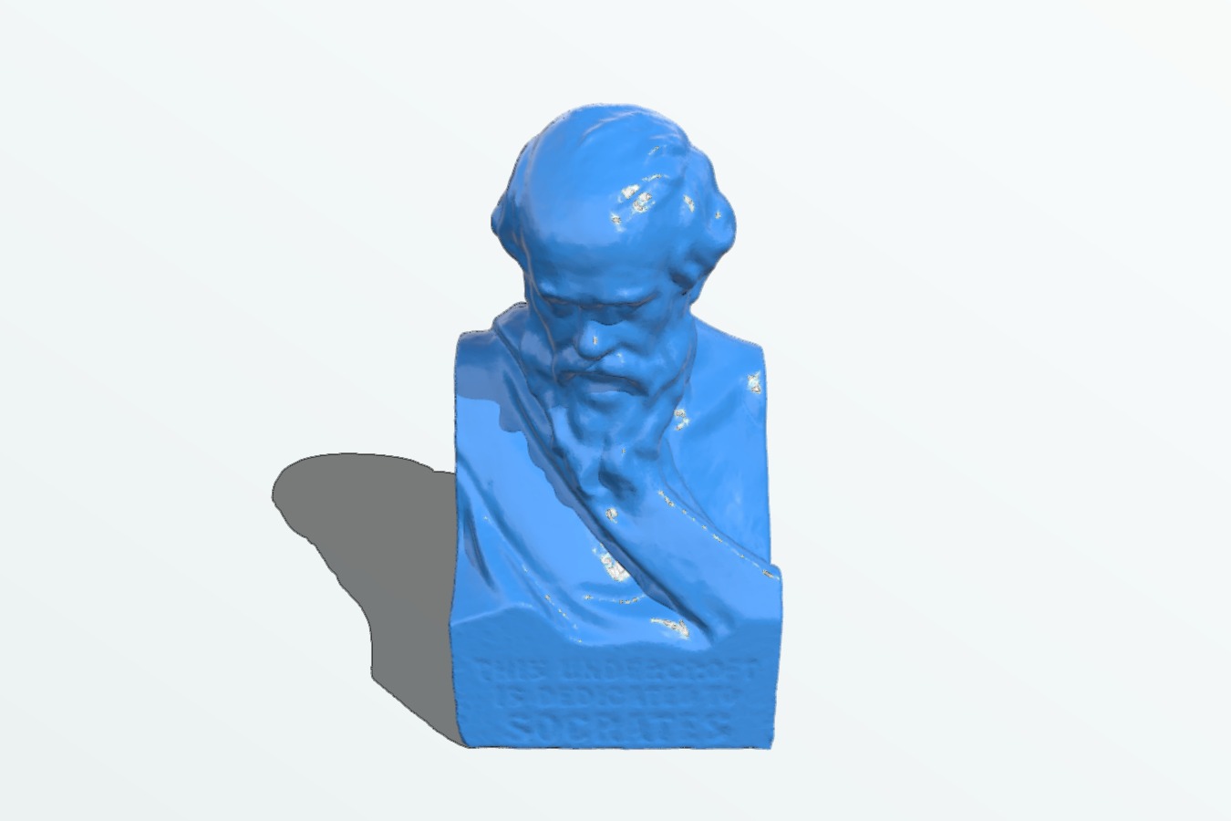 Socrates Bust (3D Scan)