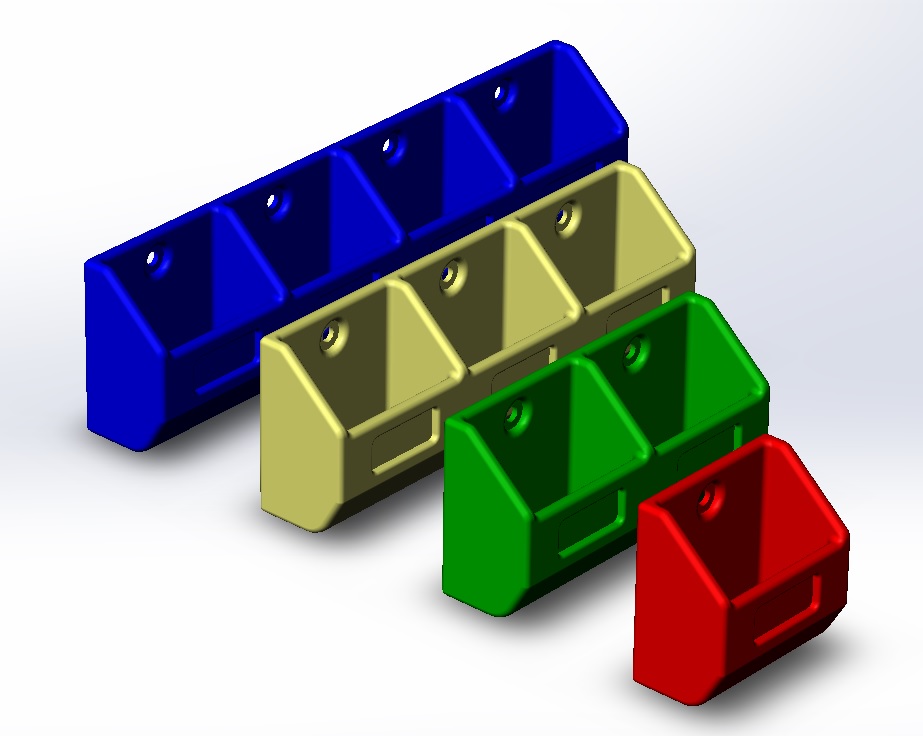 Wall Storage Bins