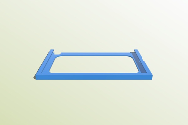 Wall-Mount for Samsung Galaxy Tab A7-2020 | 3d print model
