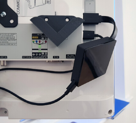 Fire TV (2017) Simple Mounting Bracket | 3d print model