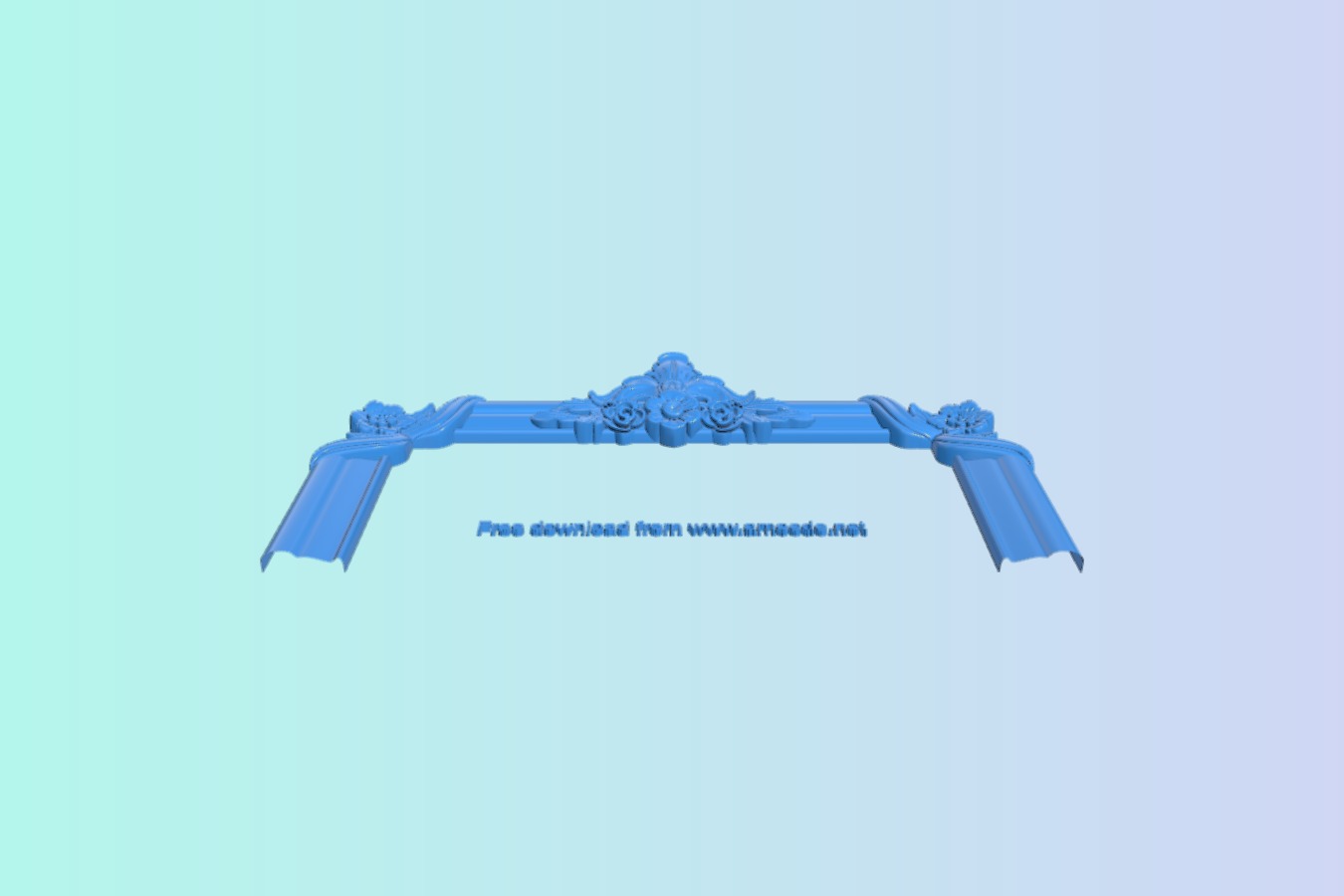 Pattern of the bed frame