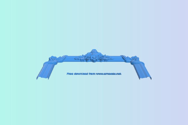 Pattern of the bed frame | 3d print model