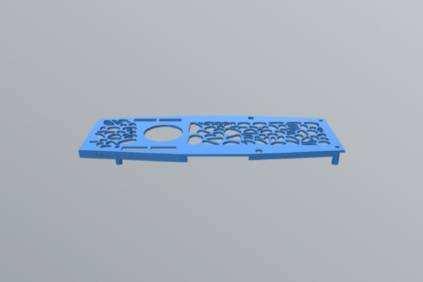 DJI Spark Top Cover Voronoi | 3d print model