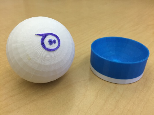 Sphero (and Charging Base) | 3d print model