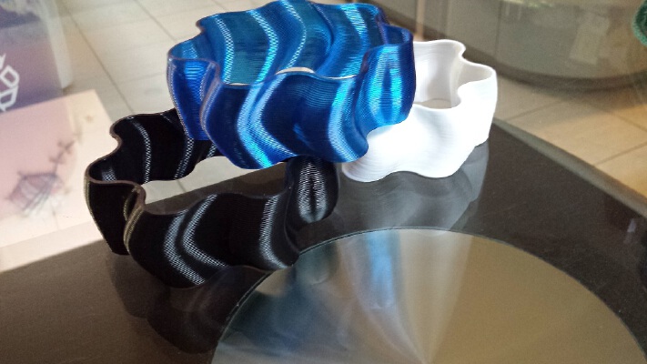 Cycloidic Bracelets (t-glase) | 3d print model