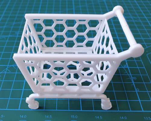 Shopping Trolley | 3d print model