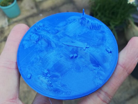 D&D Hydra Miniature Base | 3d print model