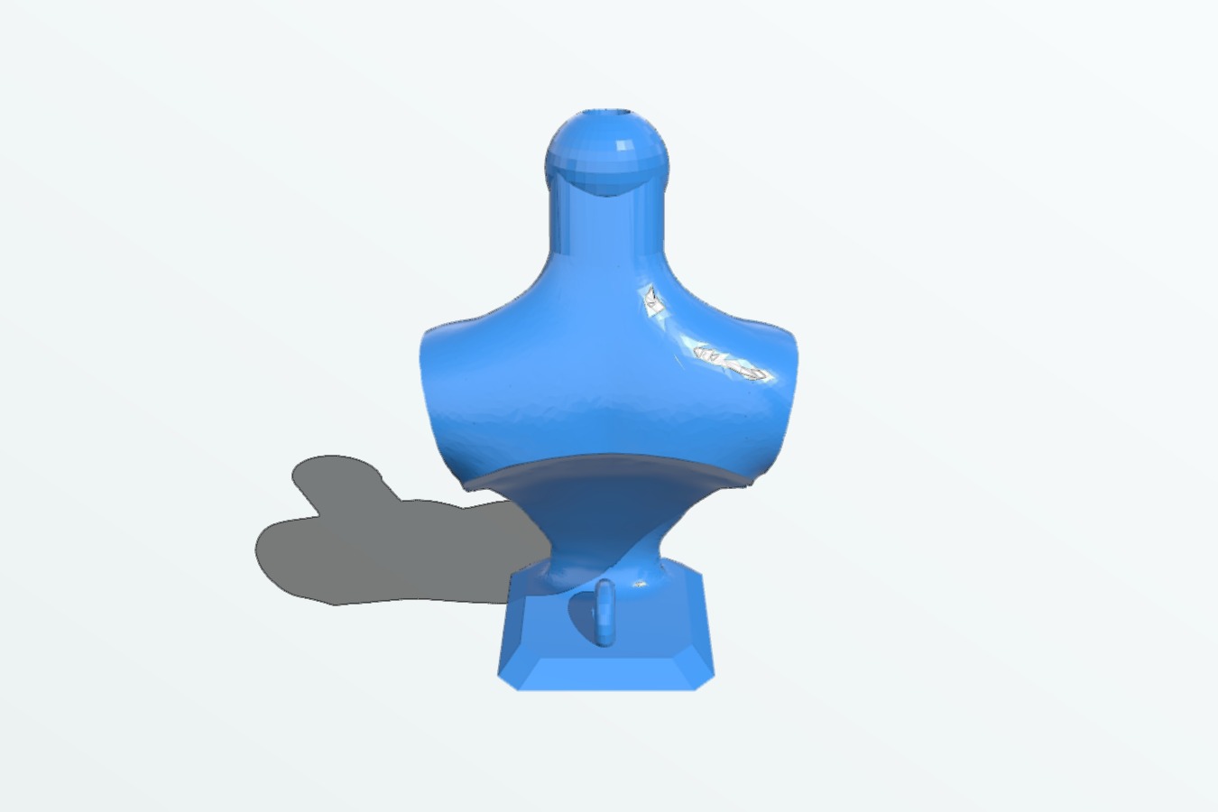 BJD Female Bust Head Stand - remix (MSD)