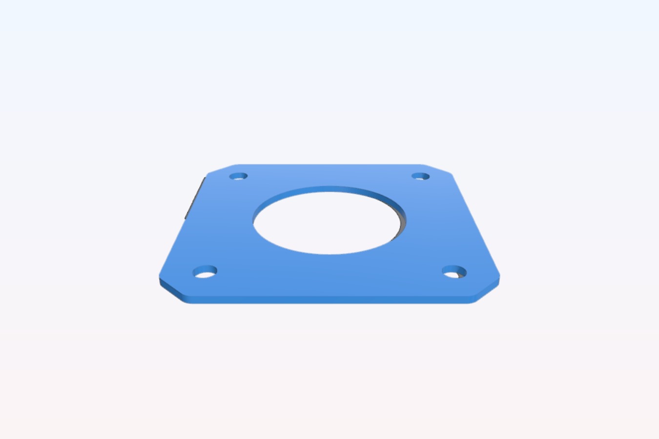 Offset Motor Mount (RigidBot)