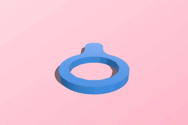 Oil filter wrench 64mm - Ölfilterschlüssel | 3d print model