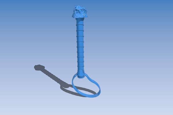 Mjolnir from Thor Ragnarok trailer 1 | 3d print model