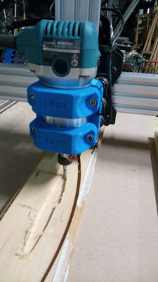 OX CNC Spindle clamp | 3d print model