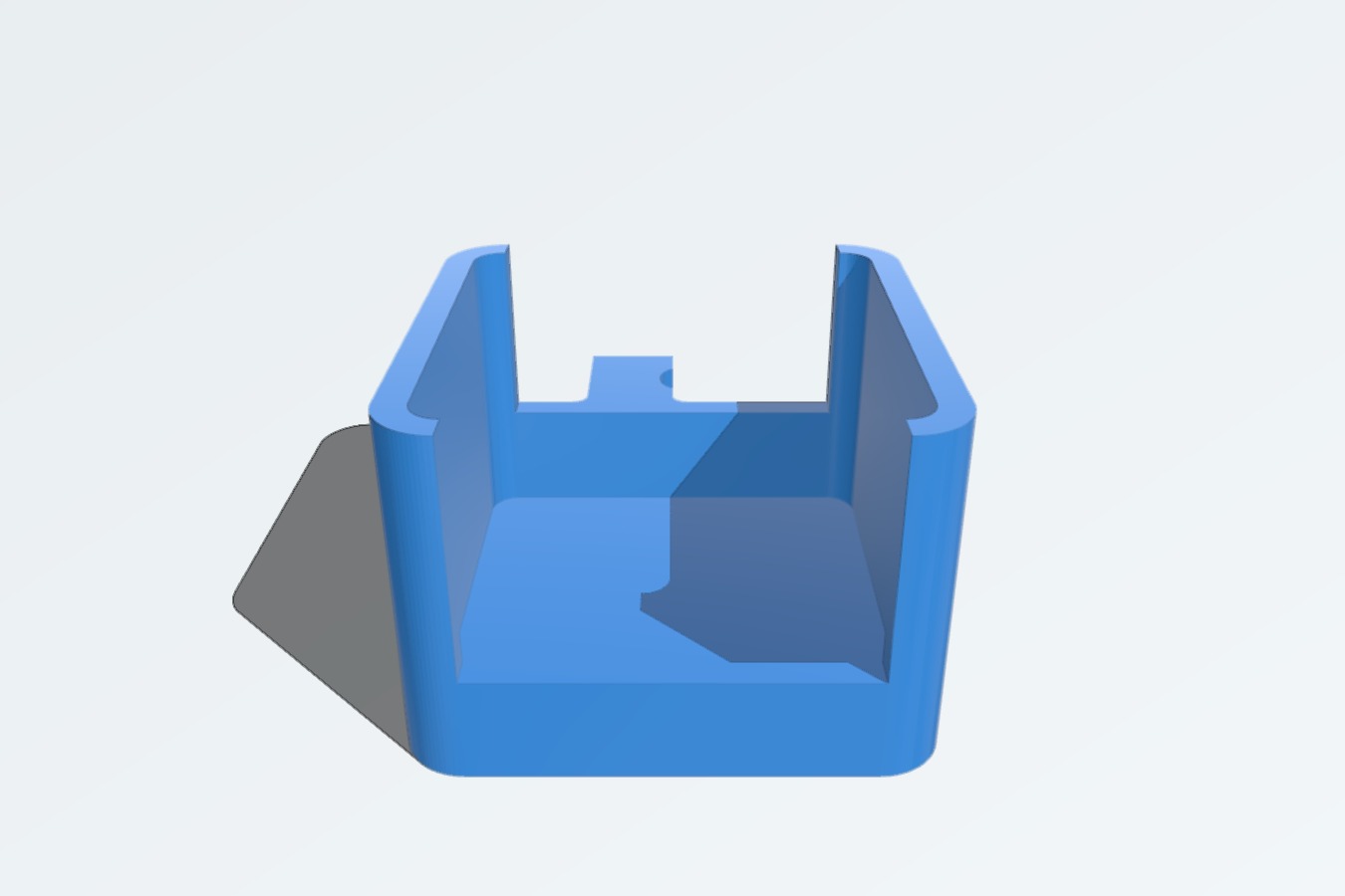 Ender 5 pro x-axis motor cover with cable tie mount