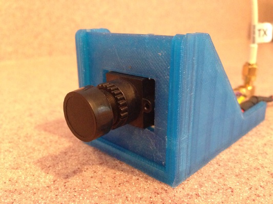CCD Camera FPV Backpack | 3d print model
