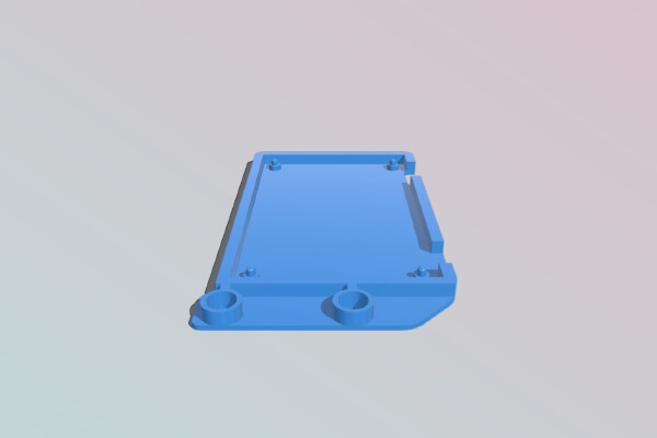 Holder for printrboard - original printrbot | 3d print model