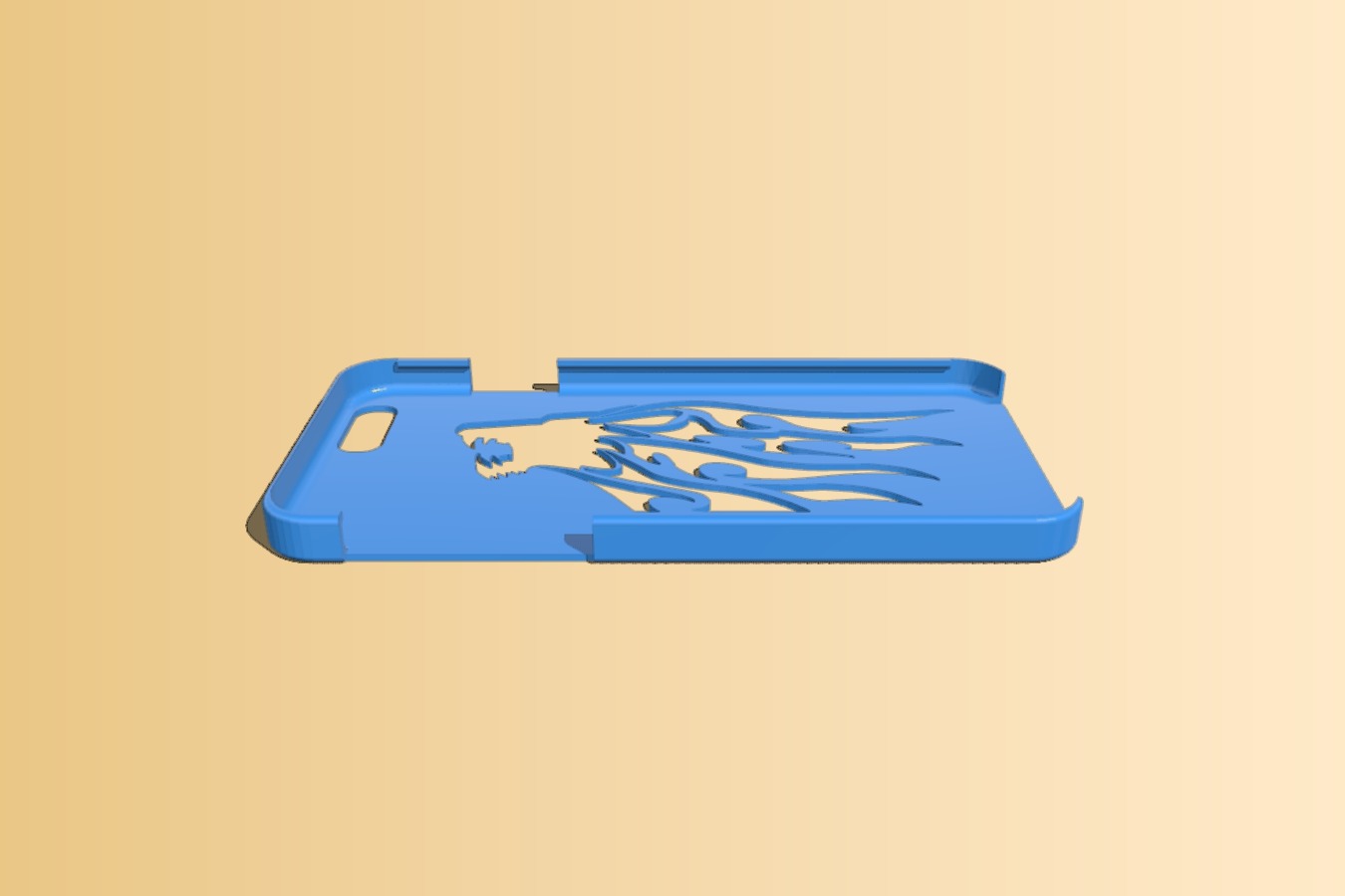 iPhone 6 Basic Case tribal lion head