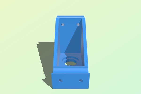Single Switch Mount | 3d print model