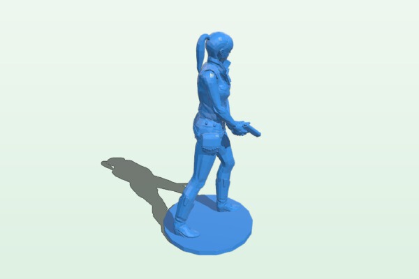 Resident Evil – Claire Redfield | 3d print model