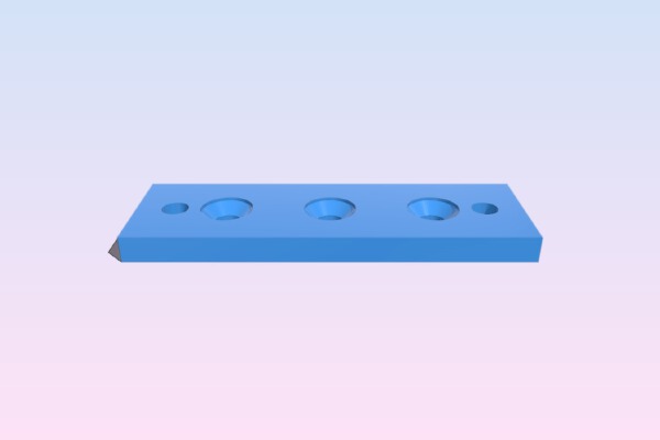 PBC Linear SIMO mount for 2060 aluminum profiles | 3d print model