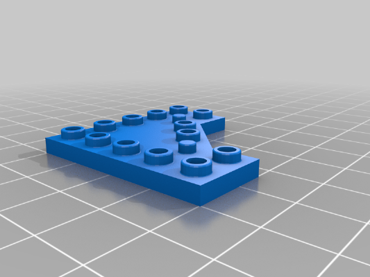 Lego compatible octogonal bricks 8 | 3d print model