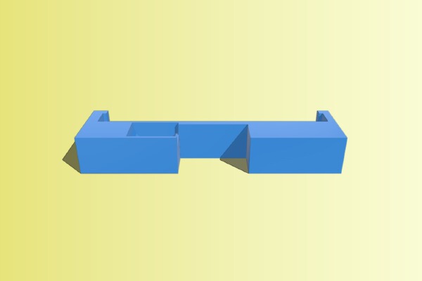 Caliper bracket to suit series 1 printer from Type A Machines | 3d print model