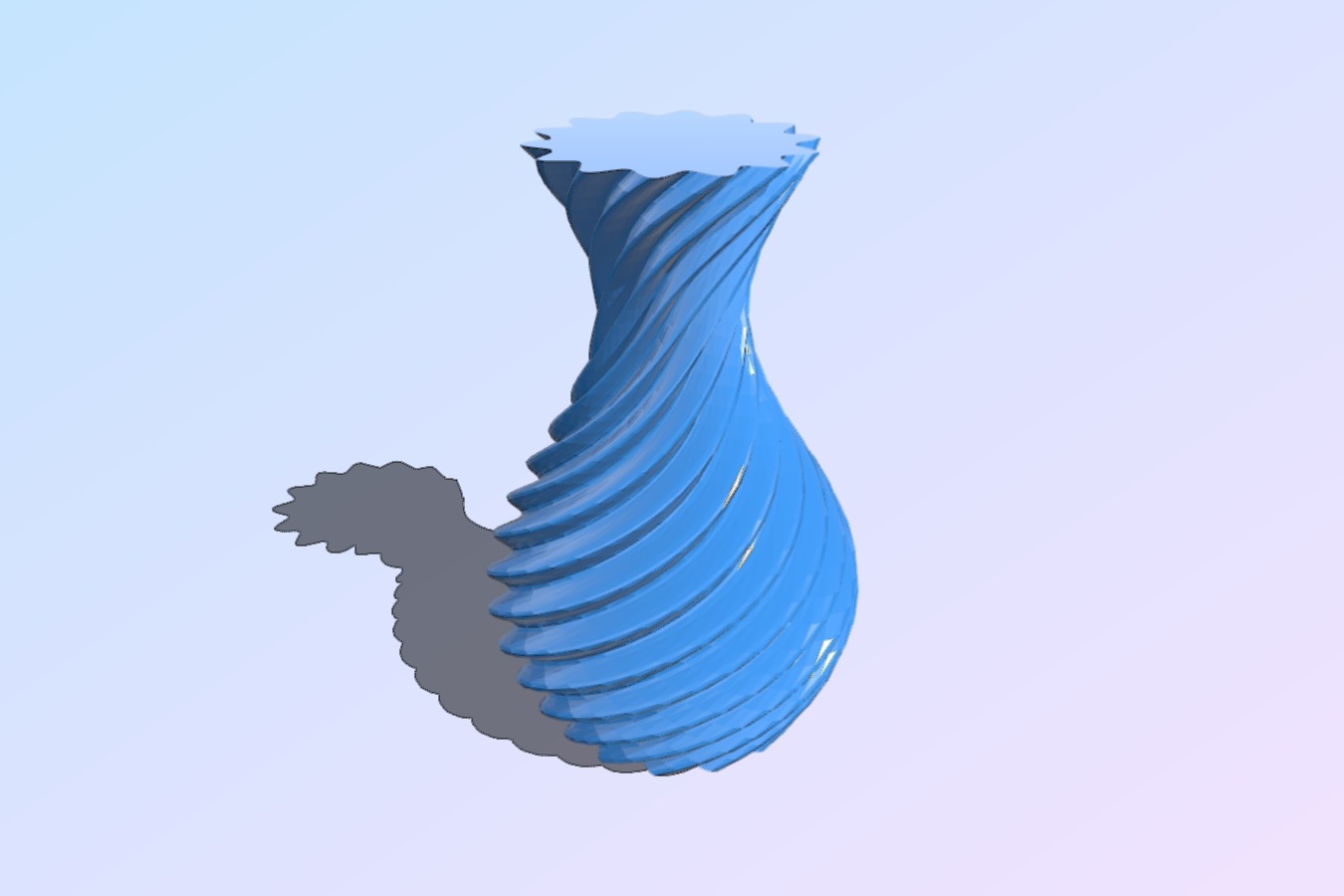 Twisted vase