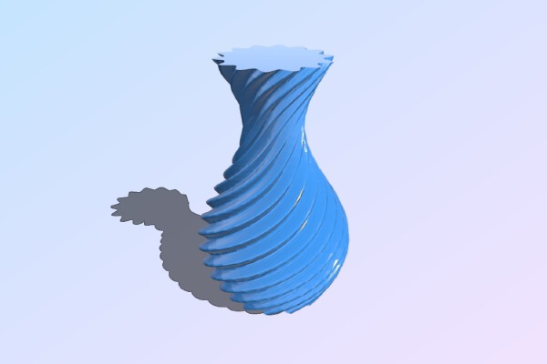 Twisted vase | 3d print model