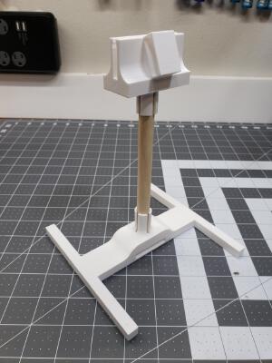 Inexpensive Tiny Whoop Gate Base (Adjustable Height, Lighted and Non) | 3d print model