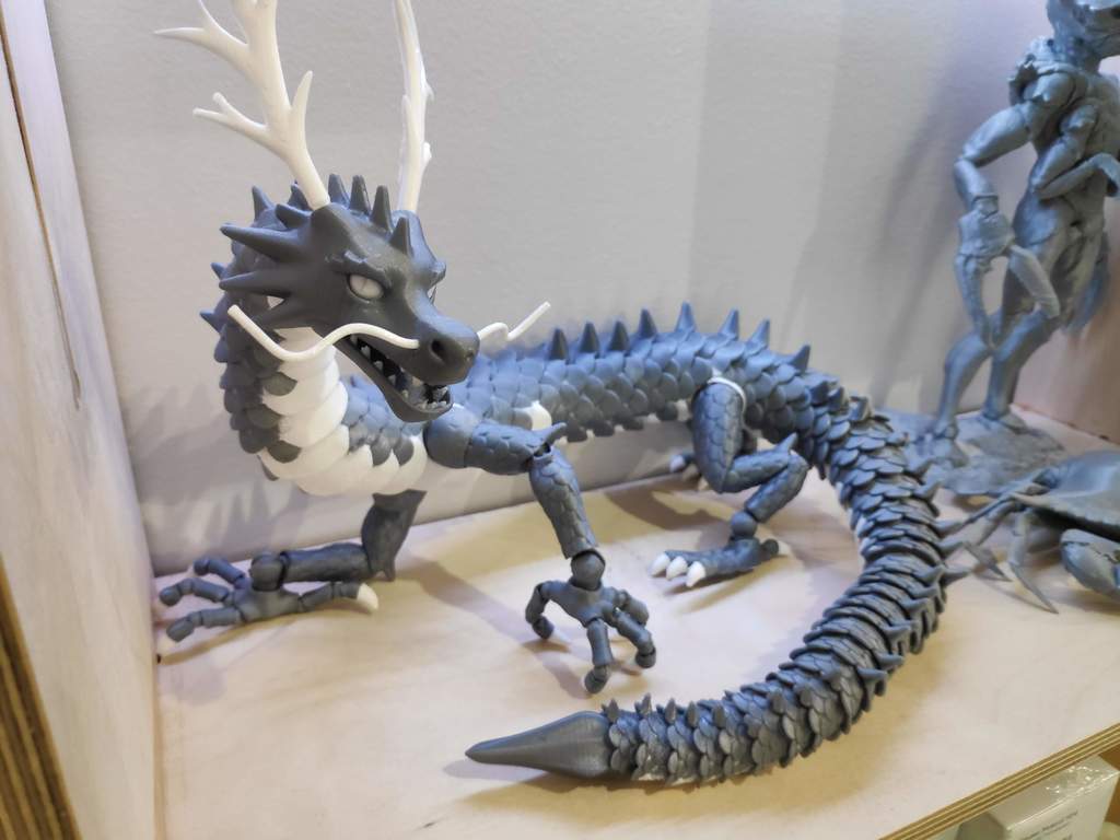 Dual Extrusion Oriental Dragon