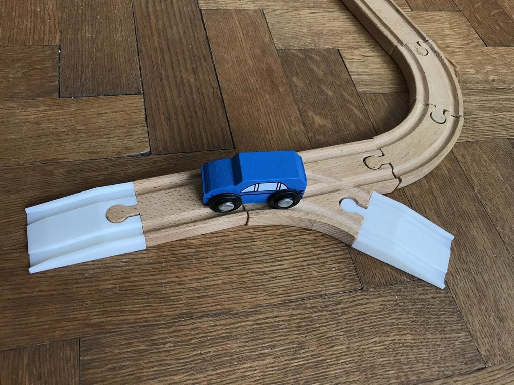 Ramp - Brio_IKEA Wooden Train Track