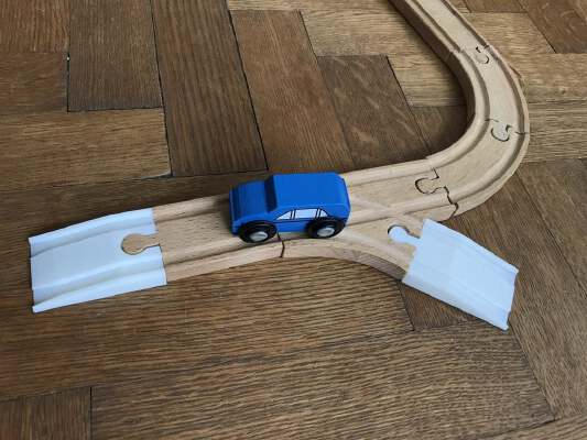 Ramp - Brio_IKEA Wooden Train Track | 3d print model