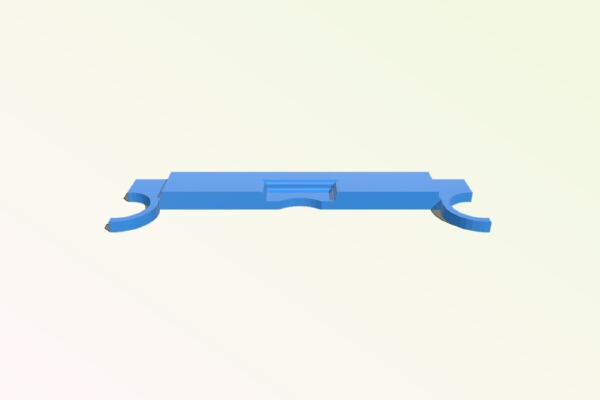 Qidi Tech Z-Axis Shim 5.5mm for Glass Bed - For 8mm Rods | 3d print model