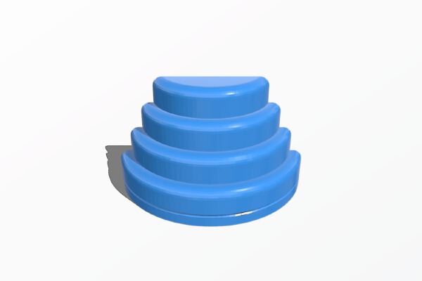 Mensula de 5 exinios mediana | 3d print model