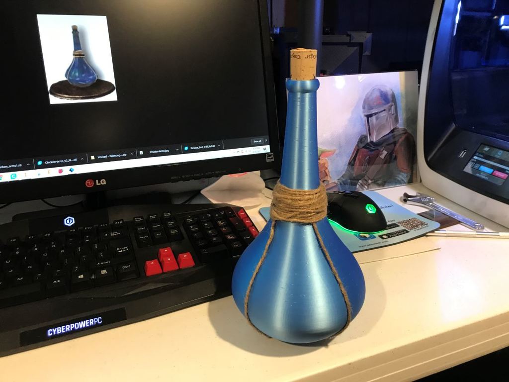 Skyrim Ultimate Potion Bottle