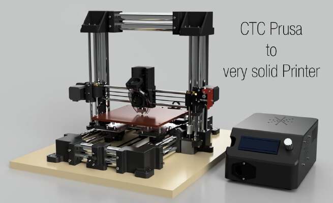 CTC Prusa -> Very solid 3D-Printer | 3d print model