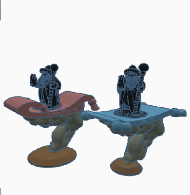 Flying Carpet Mounts for Mystic Skies | 3d print model