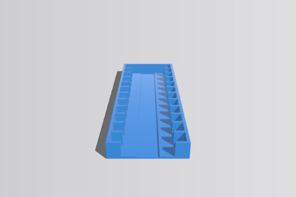 Game Boy Cartridge Holder | 3d print model