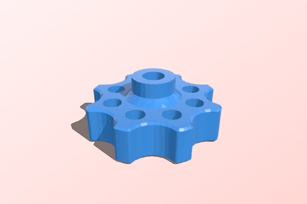 Knob M6-Screw for Anycubic Photon SE | 3d print model