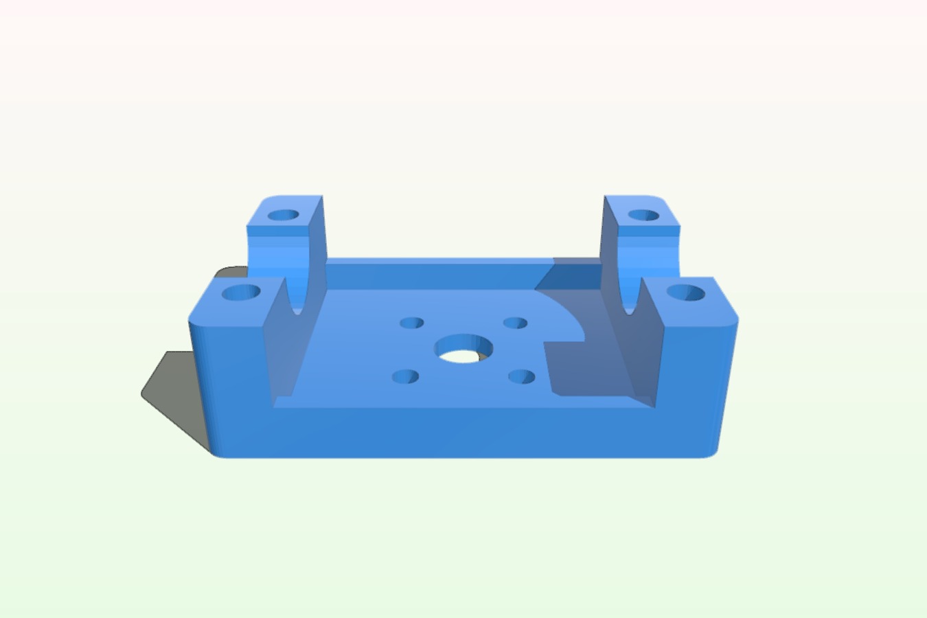 Multicopter motor mount