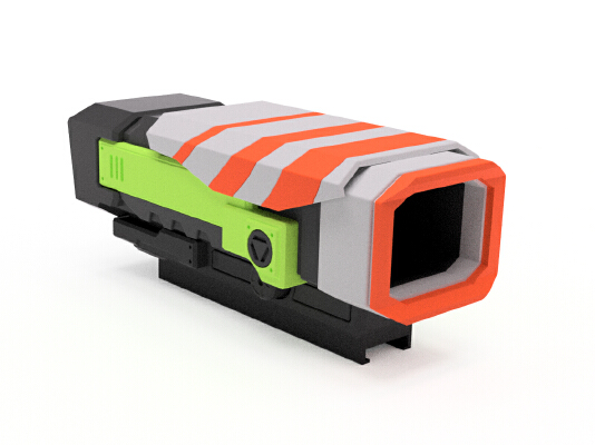Nerf Scope (Based on the Vortex Nitron Scope) | 3d print model