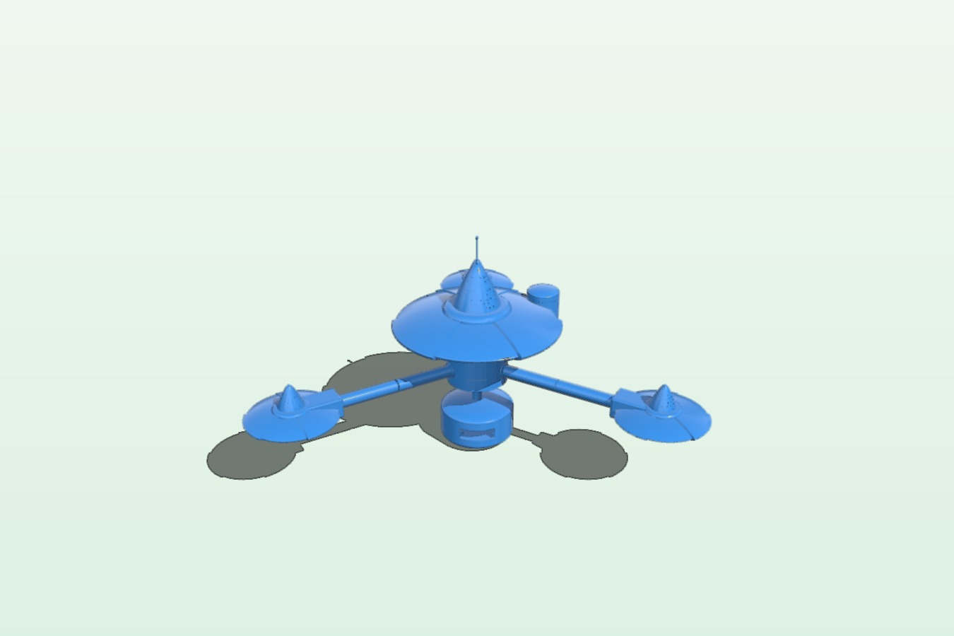 Star Trek K7 Space dock 1:2000