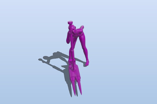 DAZ Figurine 2 | 3d print model